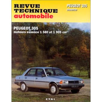 Revue technique automobile 441.5 Peugeot 305 GR, SR 86-89 GT, GTX, auto 83/89