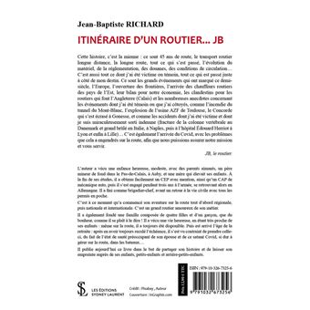 Itinéraire d’un routier…J.B