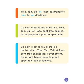 Je lis à mon rythme - Lecture CE1 Ed. 2019 - Tika et Tao : Le feu d'artifice
