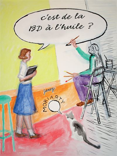 C'est de la bd à l'huile ?