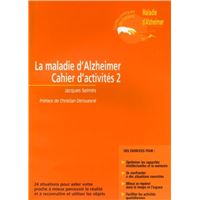 Librairie Médicale - La maladie d'Alzheimer - Cahier d'activités 1