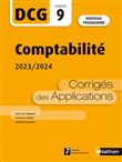 Comptabilité - DCG - Epreuve 9 - Corrigés des applications - 2023/2024