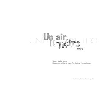 Un air de métro