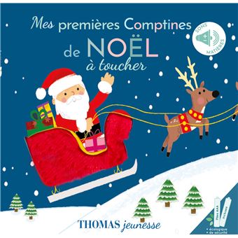 Mes premières comptines de Noel à toucher