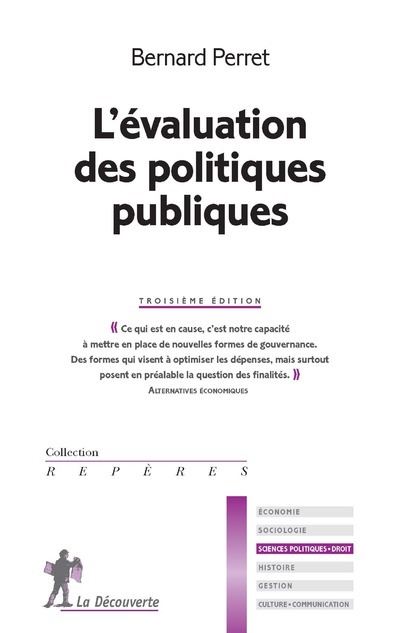 L'évaluation des politiques publiques (N.E) - Bernard Perret - Poche