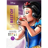 Coloriages mystères Grands classiques Disney Best of