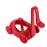 Koziol Buggy Set 2 Cooked Eggs Red_0