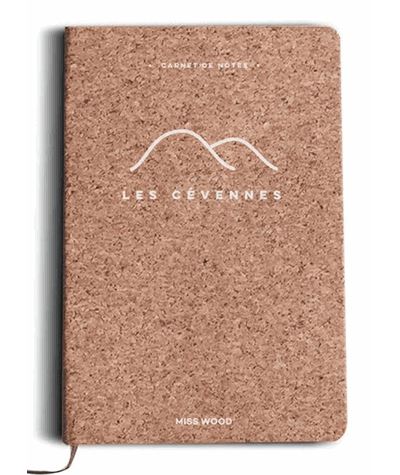 Cevennes carnet de notes en liege