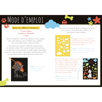 DISNEY - Pochette Les Ateliers - Mes cartes à gratter - Chats et Chiens