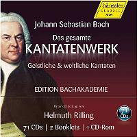 Complète cantatas - Edition bachakademie - 71 CD