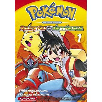 Les Pokémon La Grande Aventure Tome 1 Pokémon Rouge Feu Et Vert Feuilleémeraude