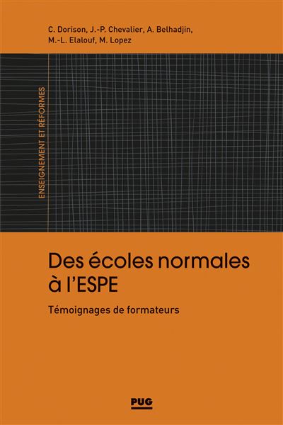 Des écoles normales à l'ESPE