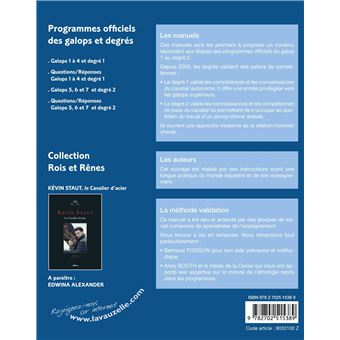 Galops 5 à 7 et Degré 2