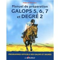 Manuel Galops 5 Et 6 - Examens D'équitation - Livre Collectif - Bon état