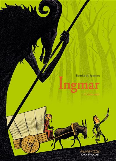 Ingmar - Crâne noir - Hervé Bourhis - cartonné