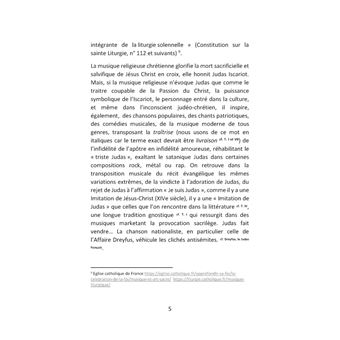 Judas Iscariot en musique