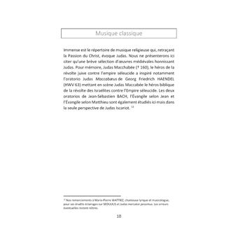 Judas Iscariot en musique