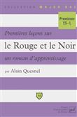 Premières leçons sur « Le Rouge et le Noir », un roman d'apprentissage
