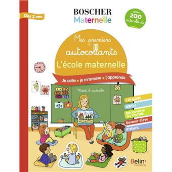Mes premiers autocollants - L'école maternelle