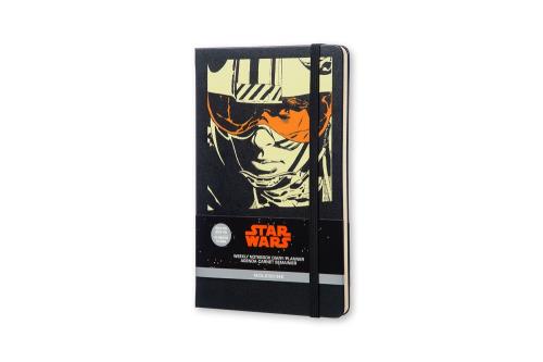 MOLESKIN AG5/6 18M STAR WARS GF NOIR