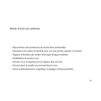 Recettes culicoquinaires