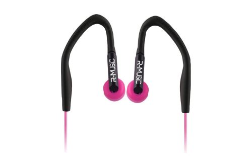 Ecouteurs R-Music RM481207 Runner Kit Noirs et Roses