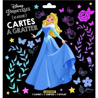 DISNEY PRINCESSES - Pochette Les Ateliers - Cartes à gratter