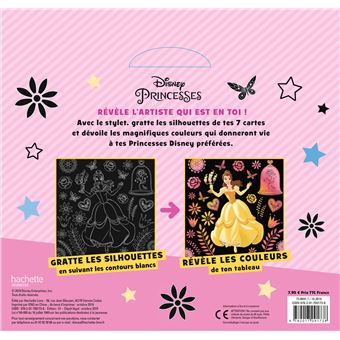DISNEY PRINCESSES - Pochette Les Ateliers - Cartes à gratter