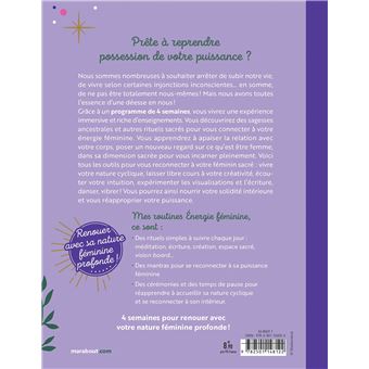 Mes petites routines : Energie féminine