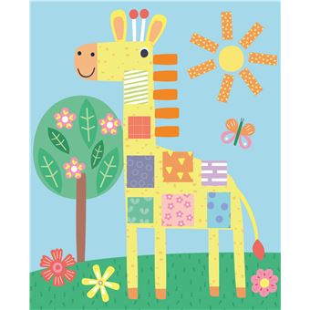 Découpage et collage animaux rigolos - coffret avec accessoires