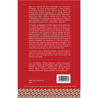 Géographies de la colère