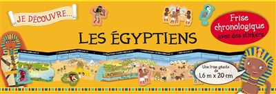 LES EGYPTIENS FRISE CHRONOLOGIQUE AVEC DES STICKERS