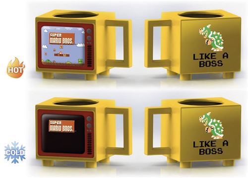 MUG CARRE SUPER MARIO BROS