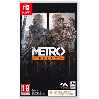 Metro Redux Code in a box Nintendo Switch