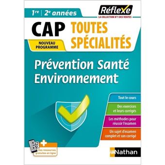 Mémo Prévention Santé Environnement - CAP - Réflexe N°15 2021