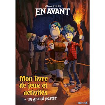 Disney En avant - Mon livre de jeux et activités + Un grand poster