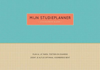 Mijn studieplanner (met uitscheurbare bladen)