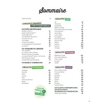 Un potager pour nourrir ma famille. et manger sain toute l année