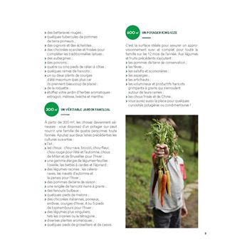 Un potager pour nourrir ma famille. et manger sain toute l année
