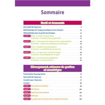 Annales BAC 2022 -  STMG Tout-en-un - Nouveaux programmes