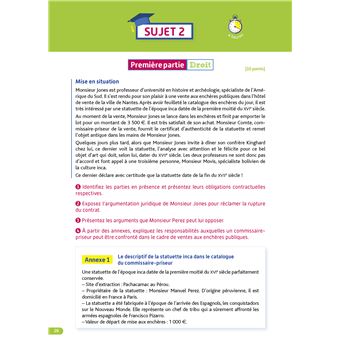 Annales BAC 2022 -  STMG Tout-en-un - Nouveaux programmes