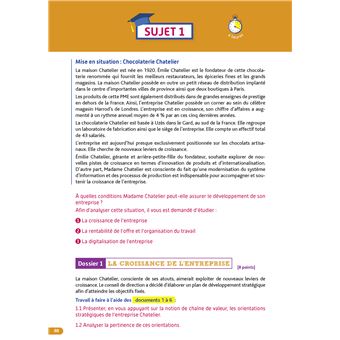 Annales BAC 2022 -  STMG Tout-en-un - Nouveaux programmes