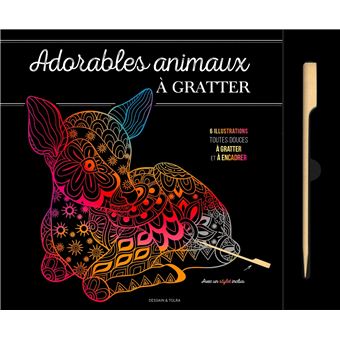 Adorables animaux à gratter