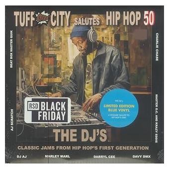 Dj Tuff Tuff City Salutes Hip Hop 50 : The Dj Jams Vinyle Coloré - Collectif ...
