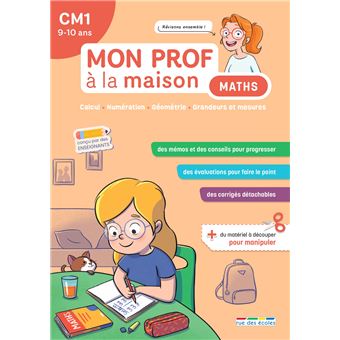 Mon prof à la maison - Maths CM1