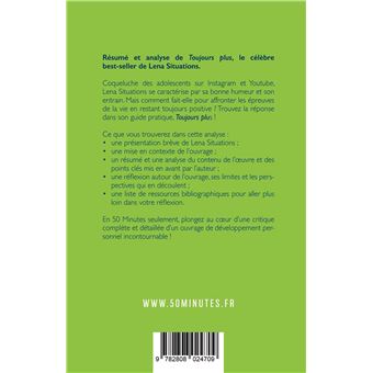 Toujours plus (Résumé et analyse du livre de Lena Situations)