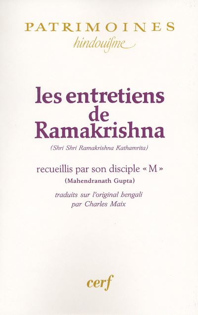 Les entretiens de Ramakrishna -  Râmakrishna - (donnée non spécifiée)
