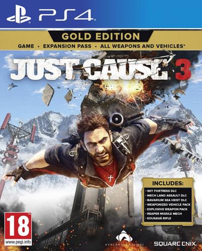 Just Cause 3 Gold Edition PS4 État correct - N/A reconditionné disponible sur Fnac