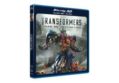 Transformers L'âge de l'extinction Combo : Blu-ray 3D + Blu-ray 2D