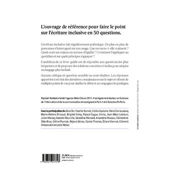 L'écriture inclusive, et si on s'y mettait ?